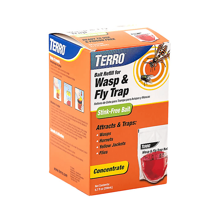 TERRO Reusable Fly & Wasp Trap - Refill